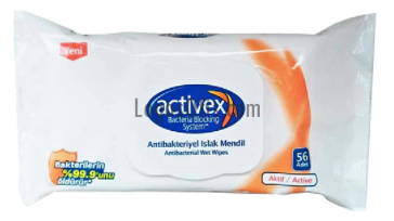 Activex ıslak mendil 56 yaprak