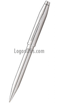 Cross Centuy2 Herringbone İşlemeli Krom Tükenmez Kalem AT0082WG-92