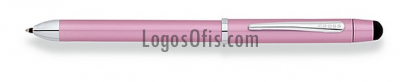 Cross Tech3 Pembe-Krom Multifonksiyon & Stylus AT0090-6