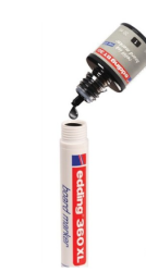 Edding - Edding 360 XL Doldurulabilir Yazı Tahtası Kalemi