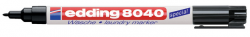 Edding - Edding Çamaşır Kalemi Siyah E-8040