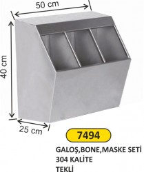 Arı Metal - Galoş Maske Bone dolabı 7494