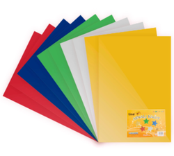 Lino - LİNO AYNALI (METALİK) KARTON 5 RENK 10'LU (23x33 cm.)