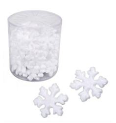 Lino - LİNO KÖPÜK KAR TANESİ 75 MM 20 ADET