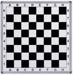 Panda Pano - Panda Duvara Monte Manyatik Satranç Tahtası 80 x 110 Cm Kod: 602