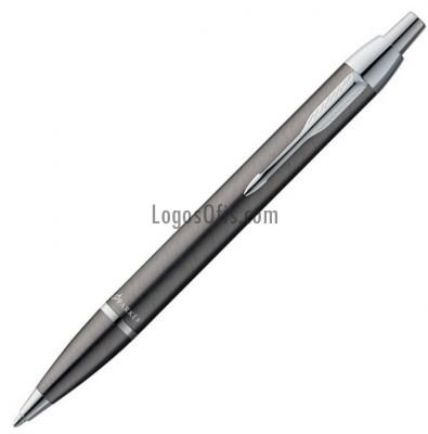 Parker IM Metal Kurşuni CT tükenmez kalem (S0736970)