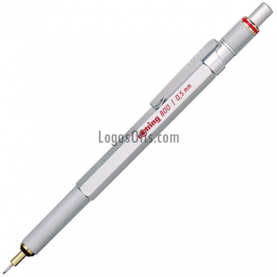 Rotring 800 Mekanik Kurşun Kalem, Krom 0.5 mm