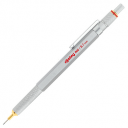 Rotring - Rotring 800 Mekanik Kurşun Kalem, Krom 0.7 mm