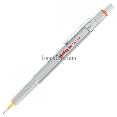 Rotring 800 Mekanik Kurşun Kalem, Krom 0.7 mm