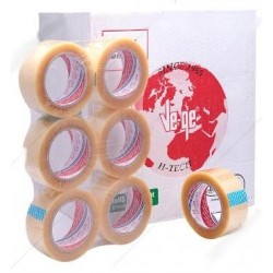 Ve-Ge - Vege 45 x 40 mt. Koli Bandı Şeffaf (6 lı Paket) Ve-Ge - Vege 45 x 40 mt. Koli Bandı Şeffaf (6 lı Paket)