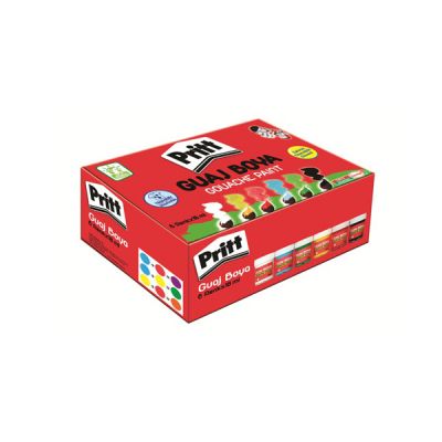 Pritt Guaj Boya 6 Renk 18 ml. 1577155