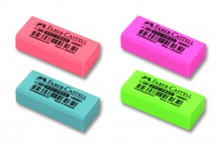 FABER-CASTELL - Faber Castell Renkli Silgi 189661