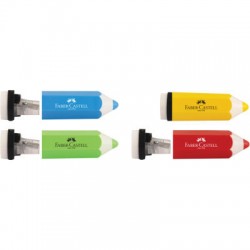 FABER-CASTELL - Faber Castell Kalem Şekilli Kalemtraş