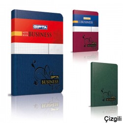 Gıpta - Gıpta Business Sert Kapak 20x28 160 Yaprak Çizgili Defter