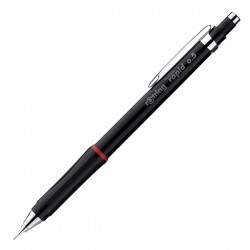 Rotring - Rotring Rapid Versatil Siyah Kalem 0,5 Uç
