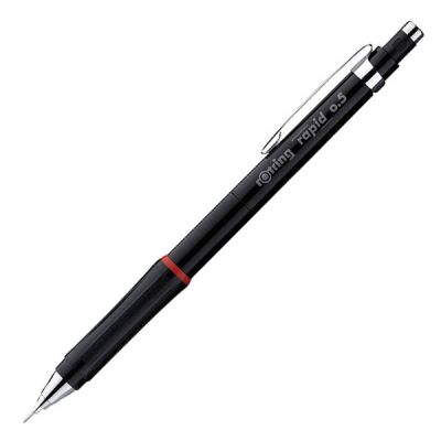 Rotring Rapid Versatil Siyah Kalem 0,5 Uç