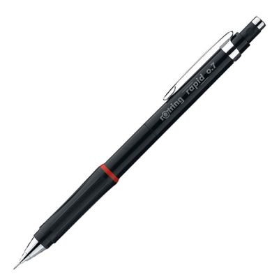 Rotring Rapid Versatil Siyah Kalem 0,7 Uç