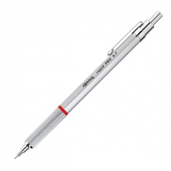 Rotring - Rotring Rapid Pro Versatil 0.7 Kalem Gümüş Gri