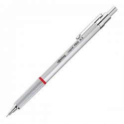 Rotring - Rotring Rapid Pro Versatil 0.5 Kalem Gümüş Gri