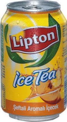 Lipton Ice Tea Şeftali Aromalı Soğuk Çay 330 ml (24′lü Koli)