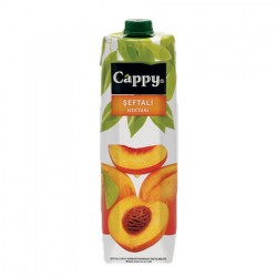 Cappy - Cappy Şeftali Nektarı 1 Litre (12′li Koli)