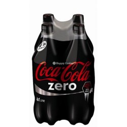Coca Cola - Coca Cola Zero 1 Lt (4 lü Paket)