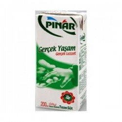 Pınar - Pınar Süt Tam Yağlı 200 ml (27′li Koli)