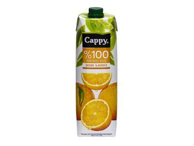 Cappy % 100 Portakal 1 Litre (12′li Koli)