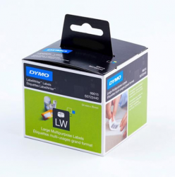Dymo - Dymo LW Disket Etiketi, 320 etiket/paket, 70x54 mm (99015)