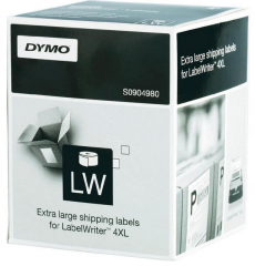 Dymo - Dymo LW 4XL Ekstra Geniş Sevkiyat Etiketi, 220 etiket/pkt 104x159 mm S0904980