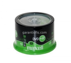 Maxell - Maxell Dvd+R 4,7 Gb Cakebox 16x50 (50 li)
