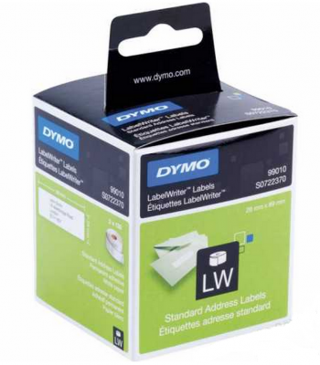 Dymo LW Adres Etiketi, 260 etiket/paket,89 x 28mm (99010)