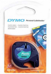 Dymo - Dymo LetraTag Plastik Şerit ( 12 mm X 4 mt ) , Mavi (59426)