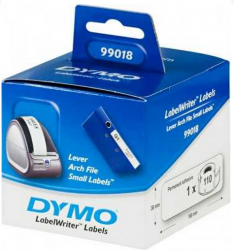 Dymo - Dymo LW Dar Klasör Sırt Etiketi, 110 etiket/paket,190x 38mm (99018)