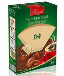 Brawi - Brawi Kahve Filtre Kağıdı 1 x 4