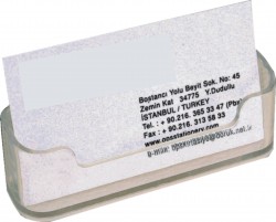 Ops - Ops KT-101 Plastik Kartvizitlik 2 li