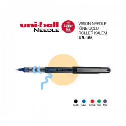Uni-Ball - Uni-ball Ub-185 Vision Needle İğne Uç Roller Kalem 0.5mm
