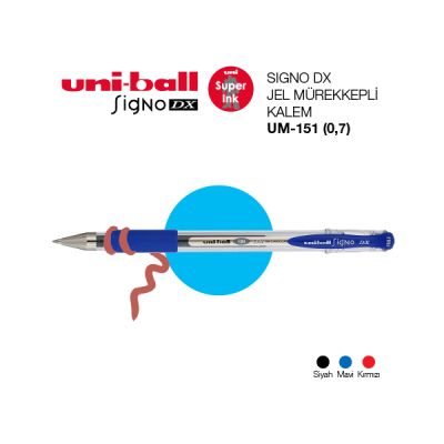 Uni-Ball Um-151 Signo Dx Jel Kalem 0.38 mm