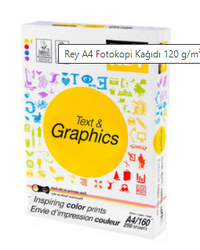 Reytex - Reytex A4 Gramajlı Fotokopi Kağıdı 160 Gr 250 yaprak 4 lü koli