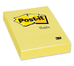 Post-it - Post-it 656 S Sarı Not Kağıdı 51x76mm Post-it - Post-it 656 S Sarı Not Kağıdı 51x76mm