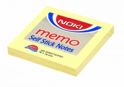 Noki Memo Yapışkanlı Not Kağıdı 75x75 12007