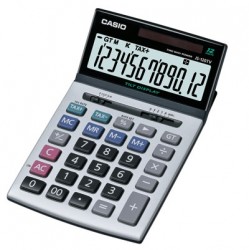 Casio - Casio JS-120TVS-5K Profesyonel Seri Masa Üstü Hesap Makinesi