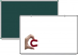 Akyazı pano - Panda 90x120 cm Duvara Monte Emaye Yazı Tahtası 252