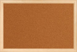 Akyazı pano - Panda 30x45cm Ahşap Çerçeve Mantar Pano 114