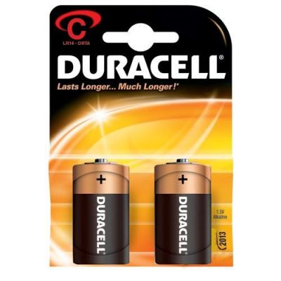 Duracell C Orta Boy Pil Çiftli Paket