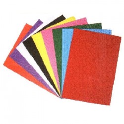 Lino - Çizgi Desenli Kabartmalı Eva A4 10 Renk