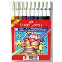 FABER-CASTELL - Faber Castell Keçeli Kalem 12 Renk