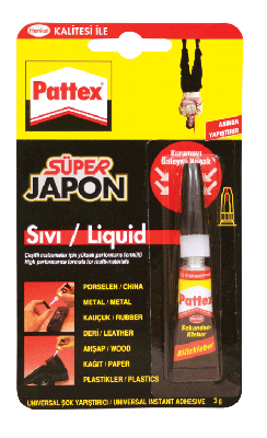 Pattex Süper Japon Yapıştırıcı 3 Gr. Tekli