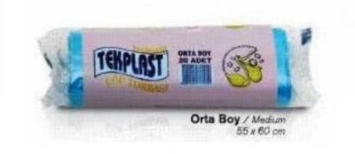 Atiplast Çöp Torbası 55x60 Cm Orta Boy Endüstriyel