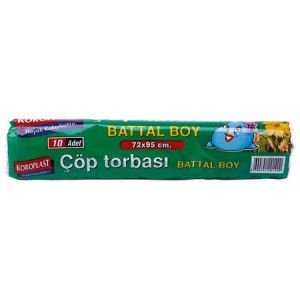 Koroplast Çöp Torbası 72x95cm Battal Boy